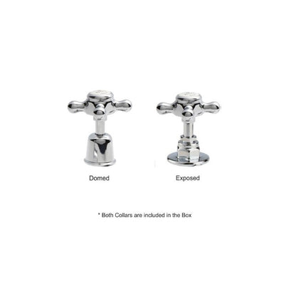 BC Designs Victrion 3-Hole Wall Bath Filler w/ Spout