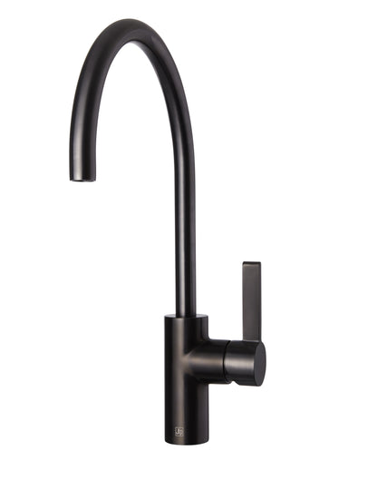 Single Lever Sink Mixer Black Chrome
