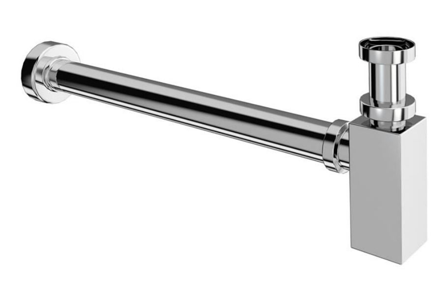 Square Bottomed 367 x 360 x 170mm Bottle Trap For Basin