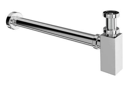 Square Bottomed 367 x 360 x 170mm Bottle Trap For Basin