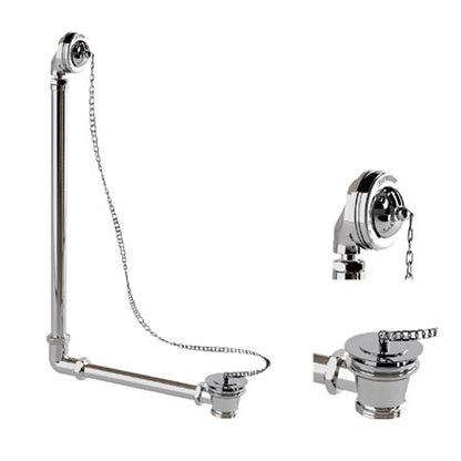 Clearwater Chrome Exposed Bath Waste Plug & Chain