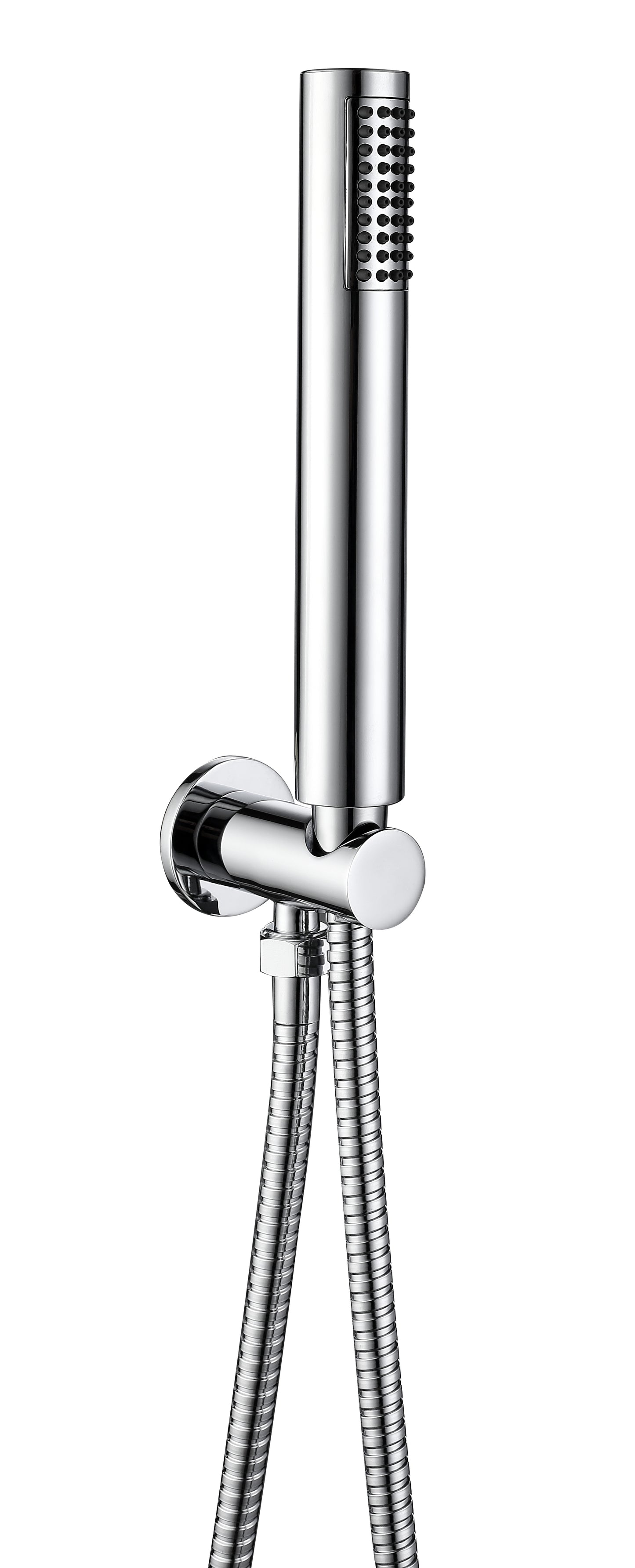Round Pencil Handset, Bracket & Hose for Modern Asthetics