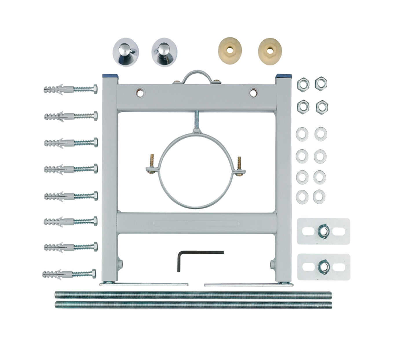 Just Taps WC Toilet Frame For Wall Hung Toilet Pans