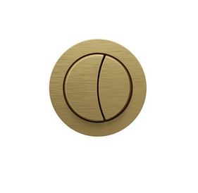 Flush Button & Cable Brushed Brass