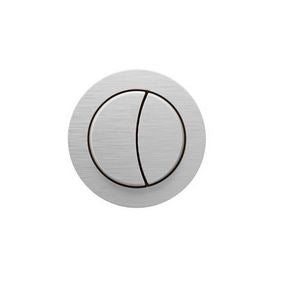 Flush Button Brushed Stainless Steel