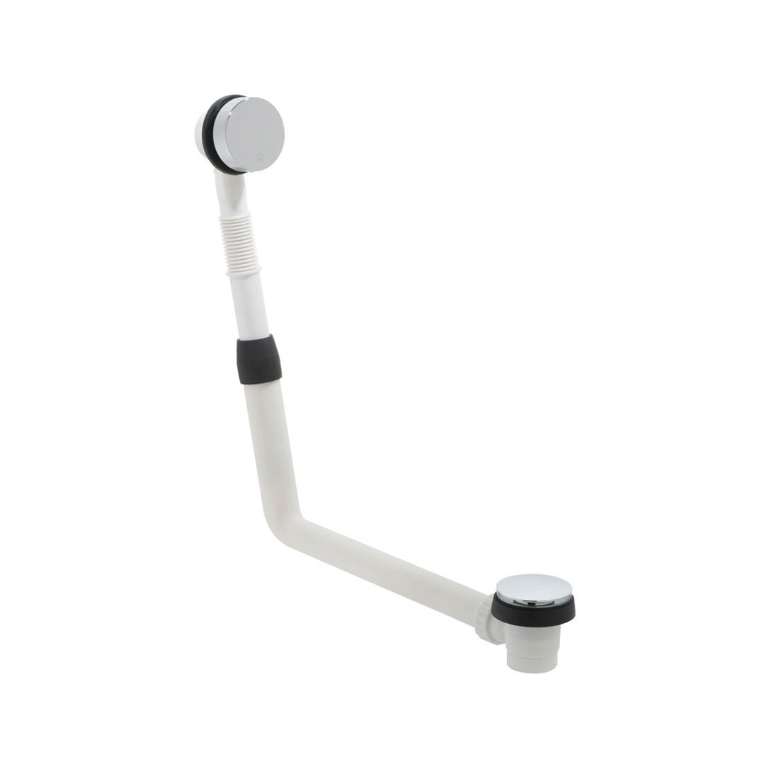 Vado Arrondi Clic-Clac Bath Waste + Overflow