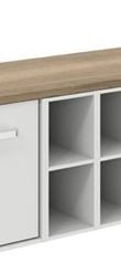 Crosswater Infinity 200mm White Matt Base Unit Only