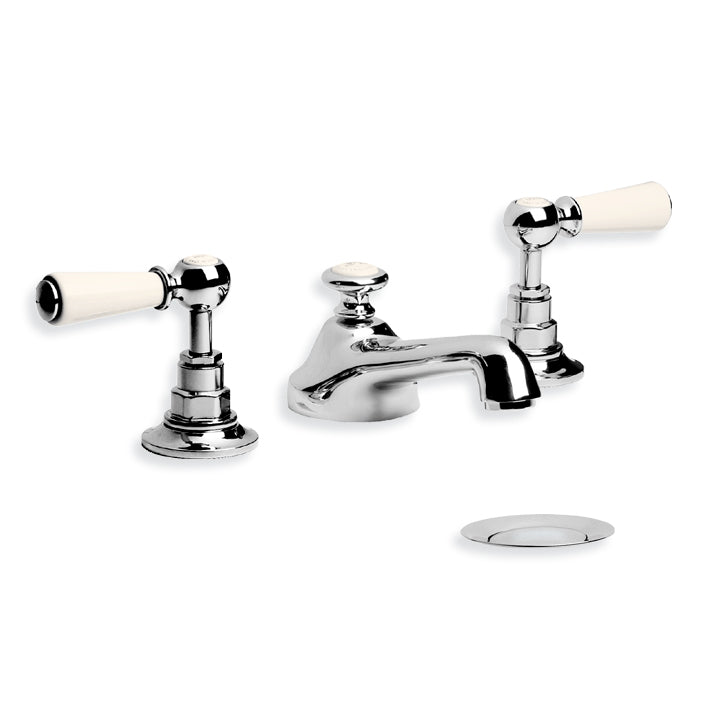 Lefroy Brooks Classic Lever 3 Hole Mixer w/ Pop up Waste