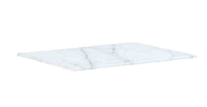 Crosswater 485mm Carrara Effect Worktop