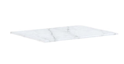 Crosswater 485mm Carrara Effect Worktop