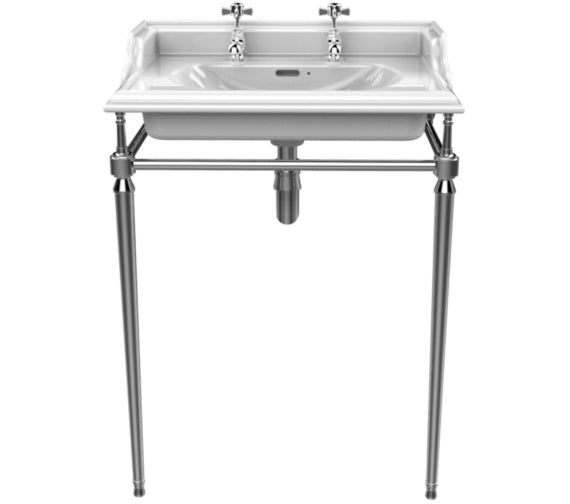 Heritage Abingdon Chrome Washstand For Dorchester Basin - Chrome