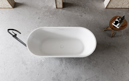 Luxe Devon 1700 Oval Freestanding Acrylic Bath
