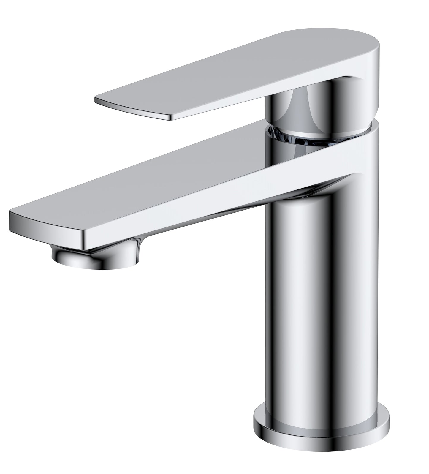 Mini Chrome Mono Basin Mixer Inc Click Clack Waste