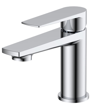 Mini Chrome Mono Basin Mixer Inc Click Clack Waste