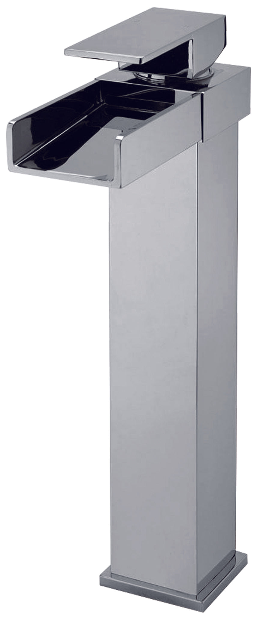 Z Series Chrome Tall Basin Mixer w/ Sprung Basin Waste