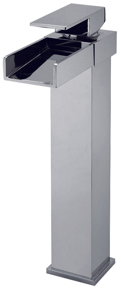 Z Series Chrome Tall Basin Mixer w/ Sprung Basin Waste