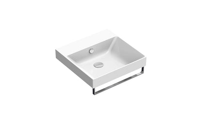 Catalano Zero 50 Basin-Ceramic White, Towel Rail not Inc
