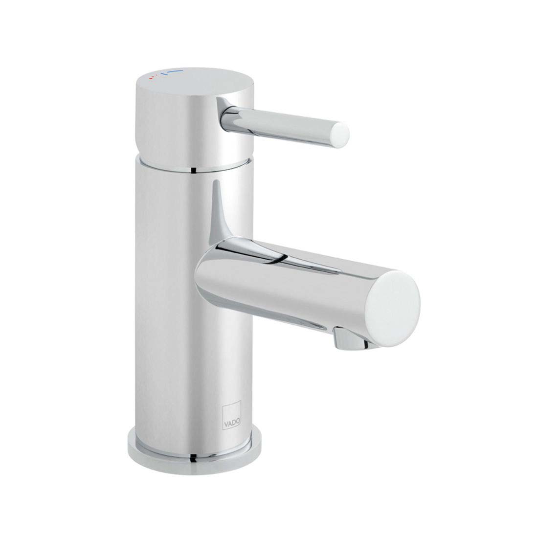 VADO ZOO Mono Basin Mixer Tap With Ecoturn Technology - Chrome Finish