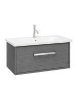 Crosswater 750mm Arena Basin White Gloss One Tap Hole