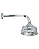 Lefroy Brooks Classic 125mm Head & 330mm Arm - Silver Nickel