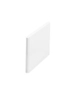 Cleargreen End bath panel 750mm in White for Bathroom