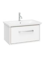 Crosswater Arena Basin White Gloss One Tap Hole