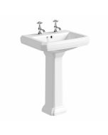 Amp Up Your Bathroom With SW6 Astley White Pedestal