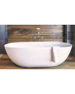 BC Designs Crea Bath 1665 x 780mm Polished White   