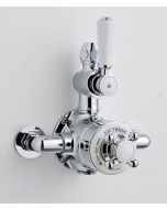 BC Designs Victrion Twin Control Exposed Shower Valve Chrome