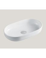 Style Your Bath with Essentials Duro Oval Countertop Basin