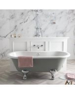 BC Designs Elmstead 1500x745mm Free Standing Roll Top Bath