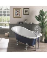 BC Designs Fordham 1700 x 750mm Slipper Bath w/ Feet Set 2