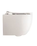 Glide II Short Projection WC Seat - Gloss white 