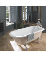 BC Designs Mistley 1700x750mm Roll Top Bath w/ Feet Set 1