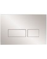 Elevate Your Toilet with the Bali Chrome Dual Flush Plate