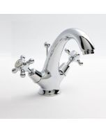 Strand Crosshed Mono Basin Mixer Deck Mounted - Chrome