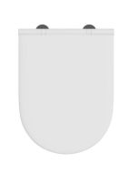 Stamford Soft Close BTW Toilet Seat - White Gloss Finish