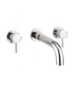 Crosswater Fusion Wall Mounted Bath Filler Chrome