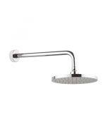 Crosswater Essential Fusion 200mm Round Fixed Head: Wall Arm