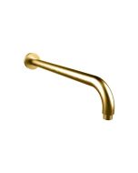 Crosswater UNION 400mm Wall Shower Arm Brushed Brass