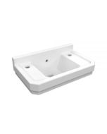 Essentials Wyndham Traditional 515mm Basin With Two Tap Holes