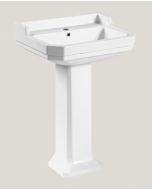 Essentials Wyndham Traditional 580mm Basin With One Tap Hole