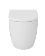 Stamford Rimless Wall Hung Toilet Pan in White Gloss