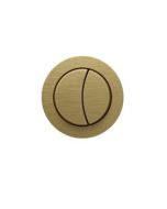 Flush Button & Cable Brushed Brass