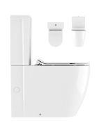 Kai X Compact Seat for Close Coupled WC - White