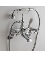 BC Designs Victrion Crosshead Bath Shower Mixer Wall Mounted