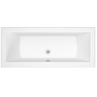 Essentials Flite 1800 × 800mm Double Ended bath