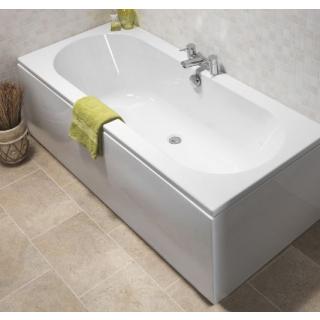 Essentials Suburb 1700×750mm Double Ended bath