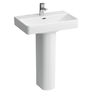 Laufen Pro Basin With Full Pedestal 550mm 1 Tap Hole