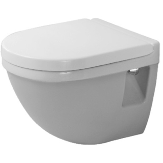 Duravit Starck 3 Compact Wall Hung WC Pan  White